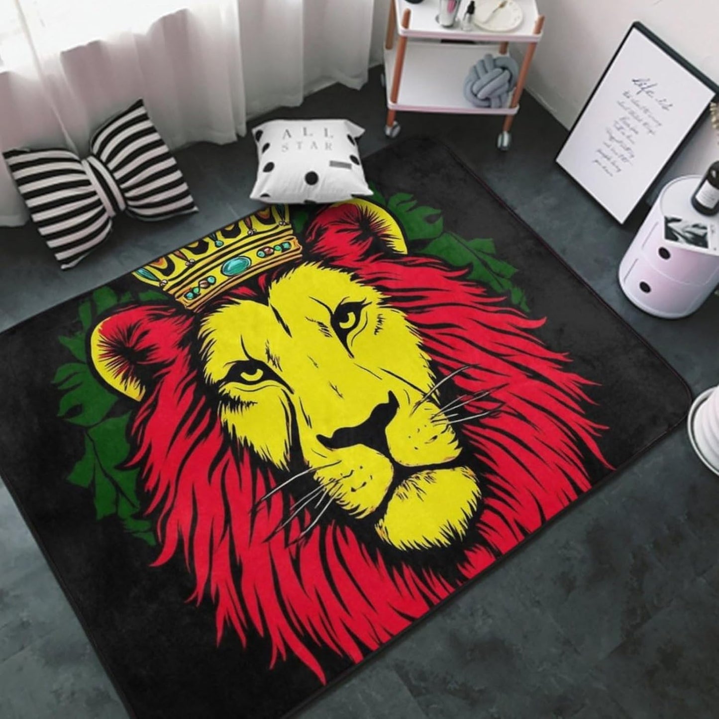 Comfortable Memory Foam Area Rugs with Anti-Skid Rubber Backing, Gold Freemason Freemasonry Masonic Yoga Mat Indoor Entryway Mat for Bedroom Livingroom Sitting Room Home Art