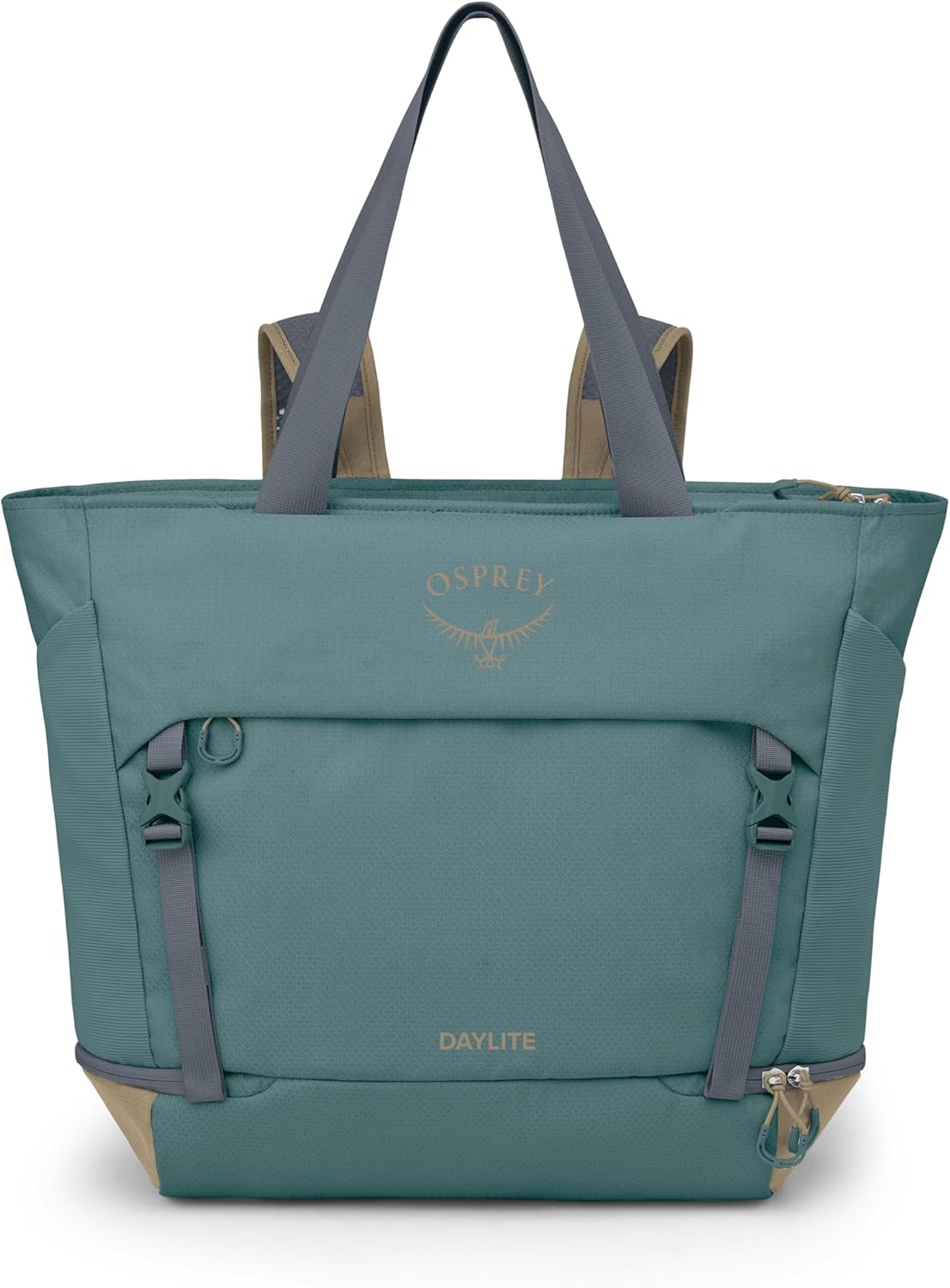 Osprey Daylite Large Tote Weekend Pack - Shoulder or Backpack Carry with Laptop Sleeve & Shoe Compartment, Torrent Blue