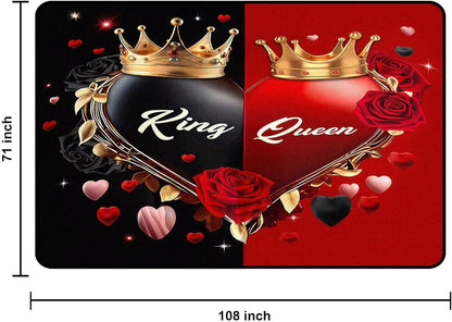 5' X 7' Queen and King Rug Black Grey Area Rugs Dining Living Room Bedroom Kitchen Office Yoga Room Washable Floor Mat Doormats Throw Rug Carpet Room Decor