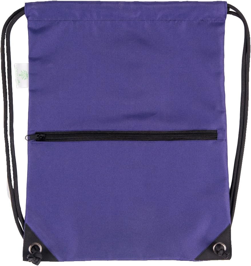 HOLYLUCK Drawstring Backpack Bag Sport Gym Sackpack - Colors B