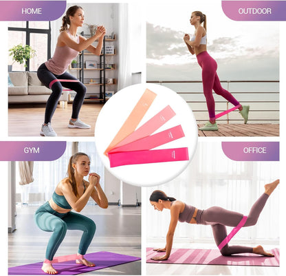 Pilates Ring Set, Pilates Essentials Kit with Pilates Ring and Ball, 3 Resistance Bands, Portable Bag & Training Poster, at Home Pilates Starter Workouts Equipment Kit for Women