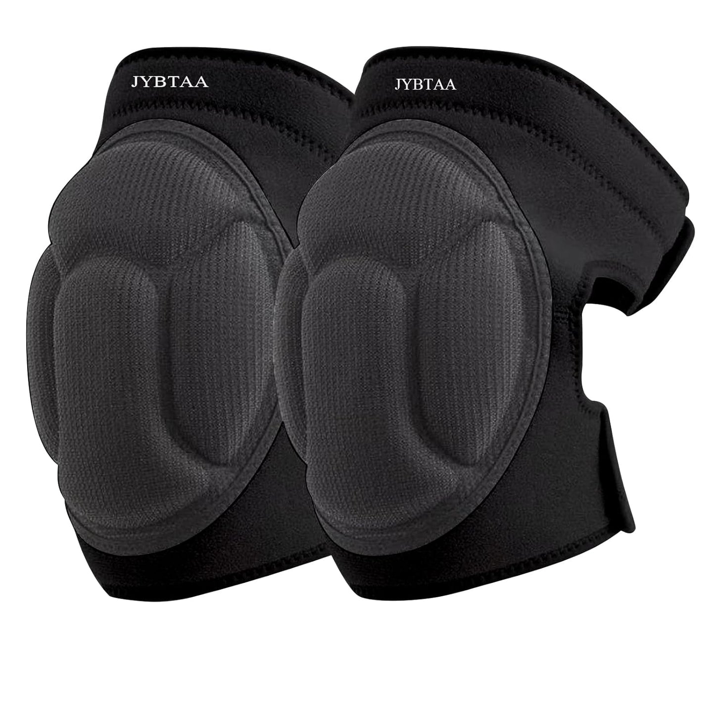 Men/Women Knee Pads For Cleaning, Work, Mechanic, Floors,With Soft Foam Kneepads Perfect For Kneeling for Gardening and Housework,Painter,Housekeeping,Weeding/Planting,Photographe.Black L (1 Pair)