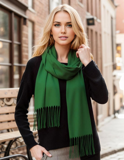 Women's Scarf Pashmina Shawls and Wraps for Evening Dress Wedding Bridal Bridesmaid Winter Warm Long Large Scarves - Colors B