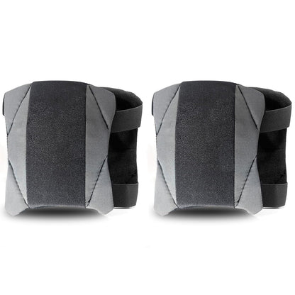 Garden Knee Pads for Men and Women, Lightweight Waterproof KneePads for Gardening, Anti Slip Leather Foam Padding Kneeling Pads for Flooring and Carpet Cleaning, House work, Gardening Maintain, Knee Protector,Gray