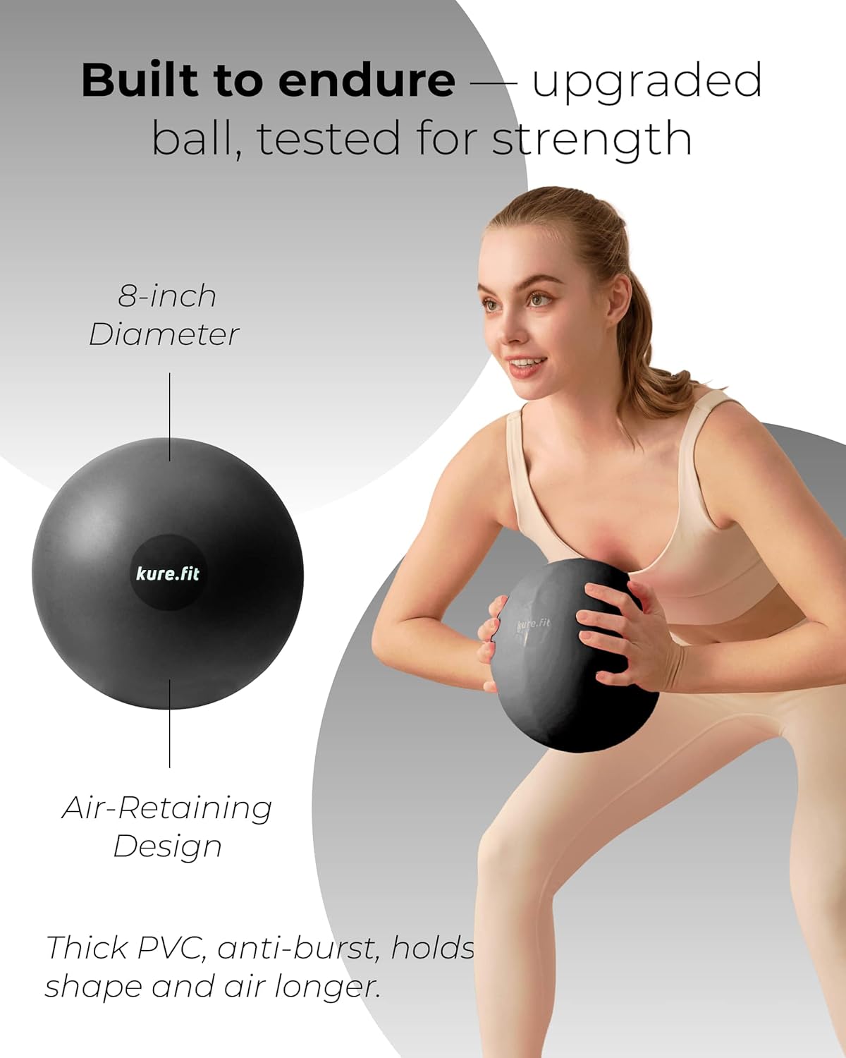 Pilates Kit for Women – Home Pilates Equipment Set with Ring, Ball & Resistance Bands | Pilates Starter Kit with Accessories in Gift Box
