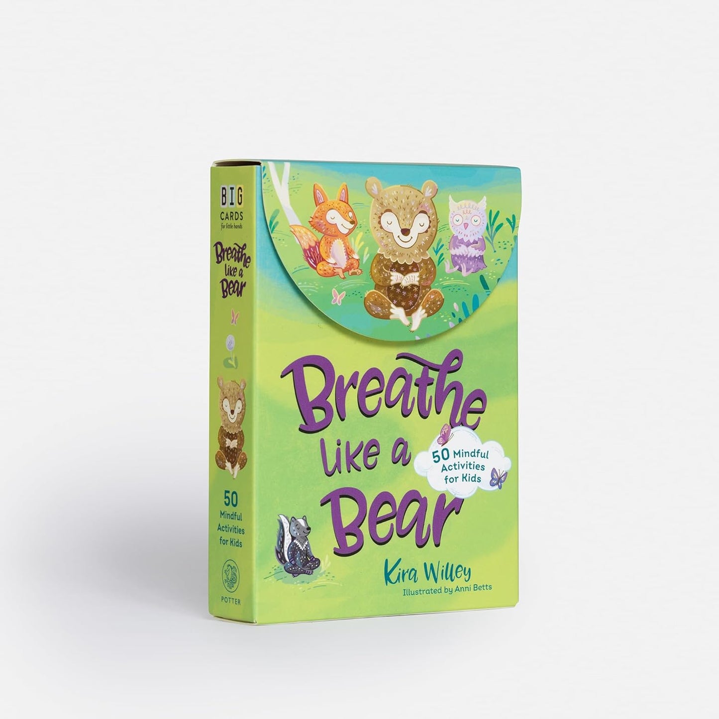 Breathe Like a Bear Mindfulness Cards: 50 Mindful Activities for Kids (Big Cards for Little Hands)