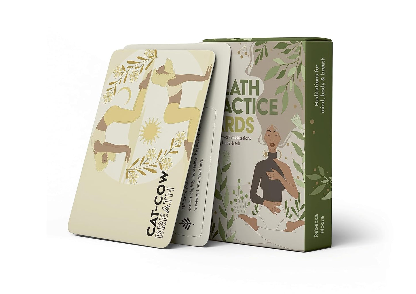 Breath Practice Cards: 50 breathwork meditations for mind, body & self (Wellness Practice Cards)