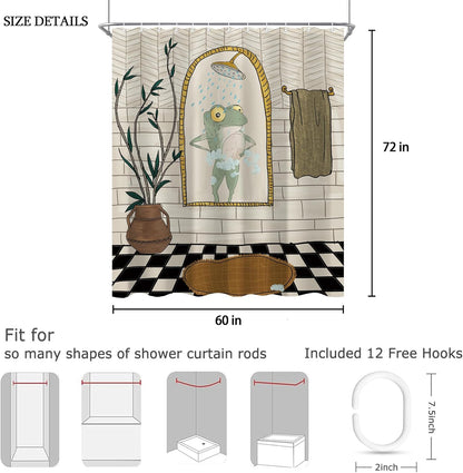 Funny Cute Yoga Sloth Shower Curtain Sets for Bathroom 60Wx72H Fun Animal Inspirational Quotes Shower Curtain Rustic Motivational Bathtub Curtain Wooden Farmhouse Bathroom Decor with 12 Hooks