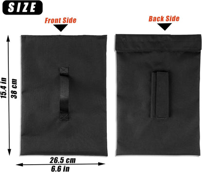 VISEMAN 4PCS Sports Net Sandbags, Weighted Anchor Bags for Baseball & Golf Nets,Soccer Goals, Hockey Nets
