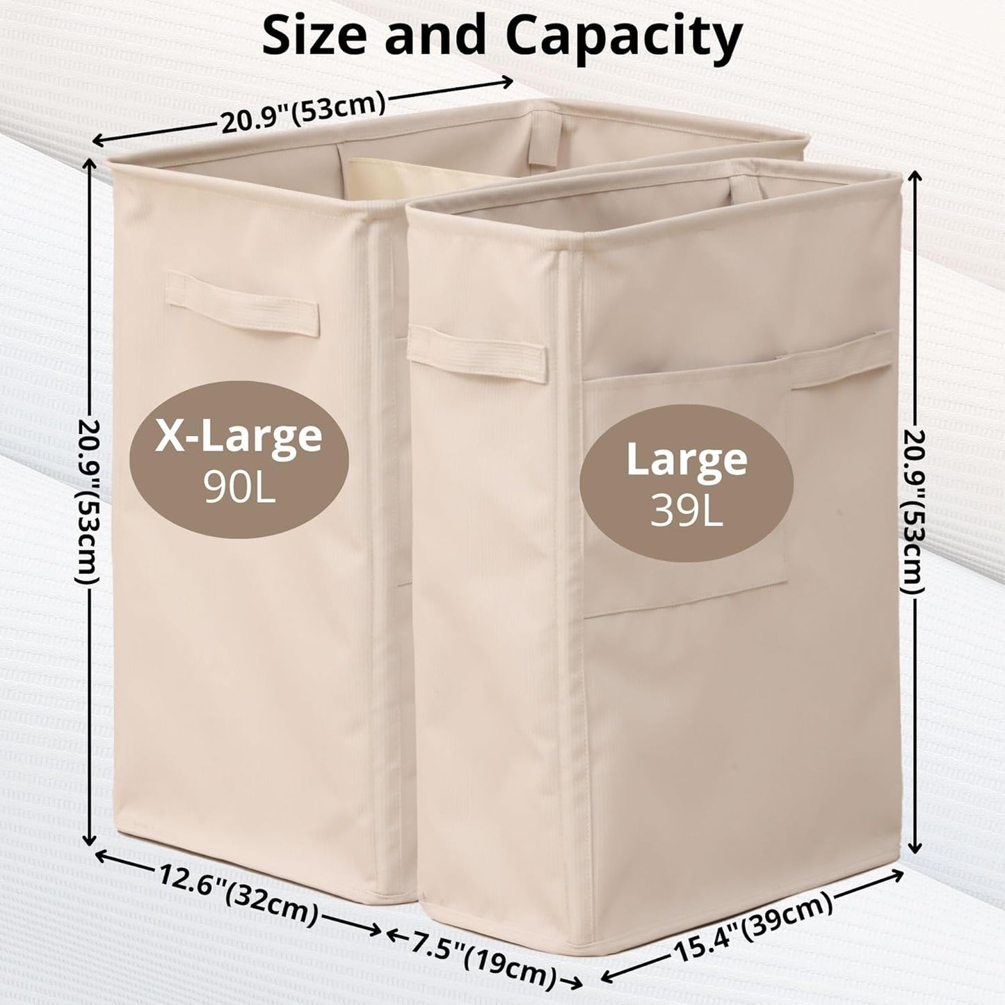 Home Gym Storage Rack, Workout Organizer, Exercise Equipment Storage for Yoga Mat Straps, Thick Yoga Mat (Oatmeal Beige, Large)