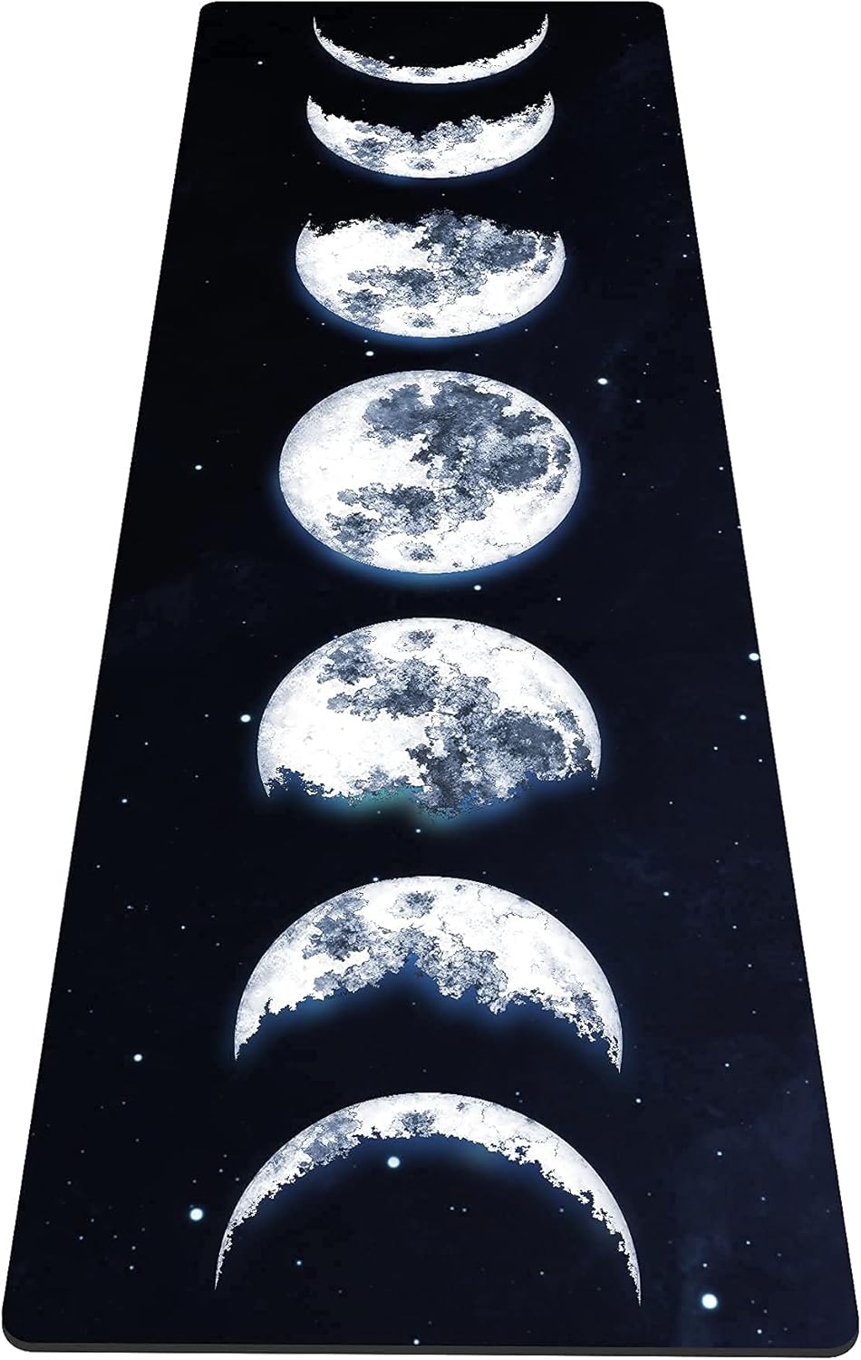 nuveti Yoga Mat Print Extra Thick TPE Non Slip Fitness Exercise Mat with Carrying Bag,72"x24" Extra Thick 6MM Exercise & Workout Mat for Yoga, Pilates Fitness and Floor Exercises - Colors B