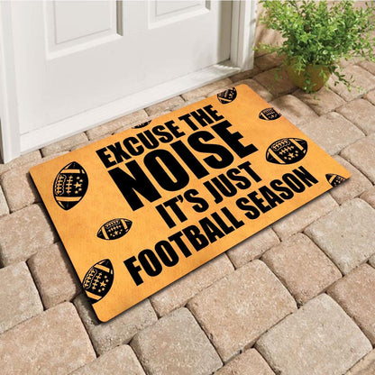 MELODADDY Funny Welcome Doormat Front Door Decor Rugs with Rubber Back 30"(L) x 18"(W) Personalized Matt Outside Entrance (Leave Your Worries At the Door Yoga Meditation Namaste)