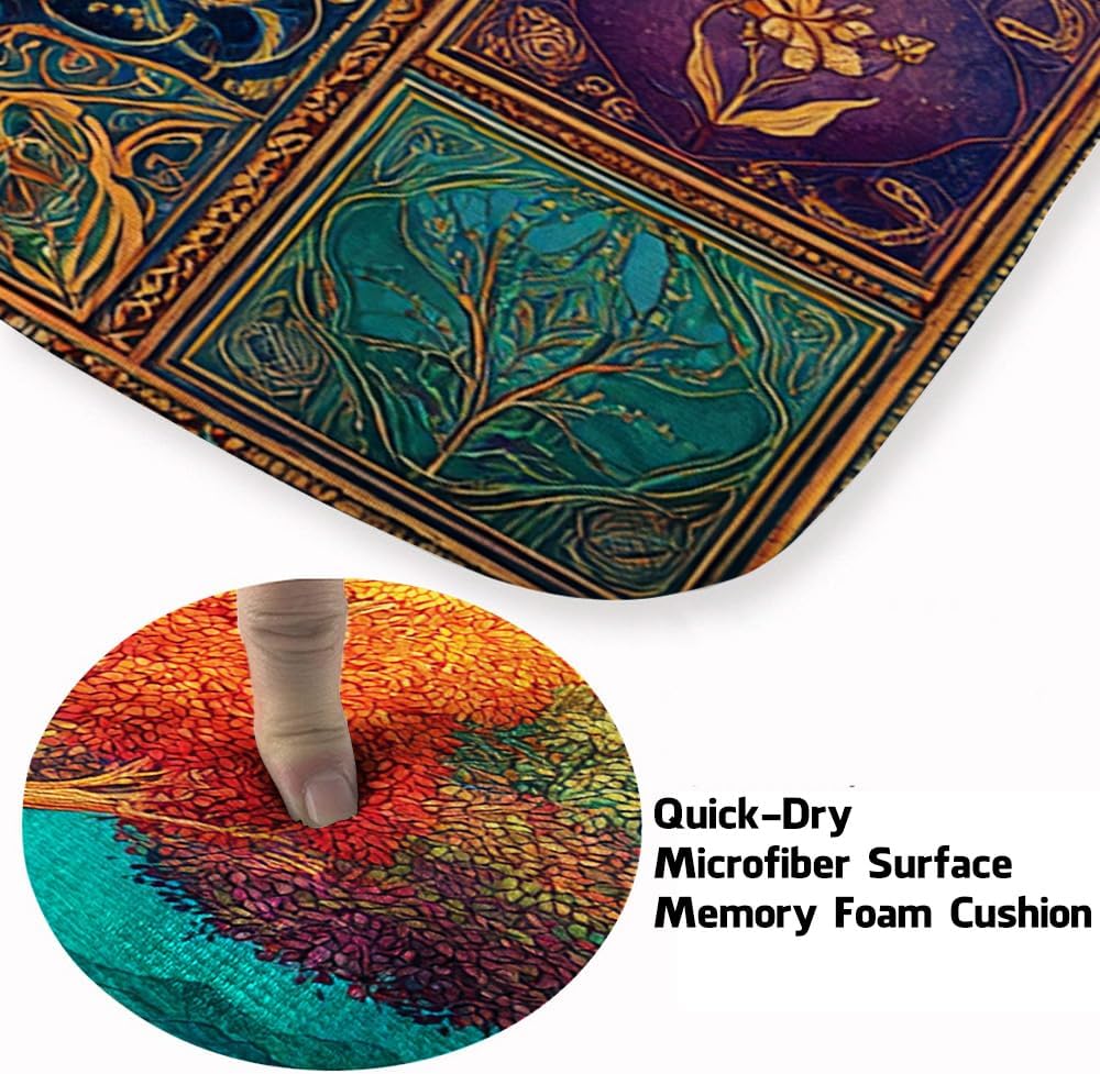 Tree of Life Area Rug – Bohemian Mandala Carpet for Living Room, Bedroom, Meditation Space, Yoga, Spiritual Home Décor – Large Soft Floor Mat for Indoor Decoration (TOL08)