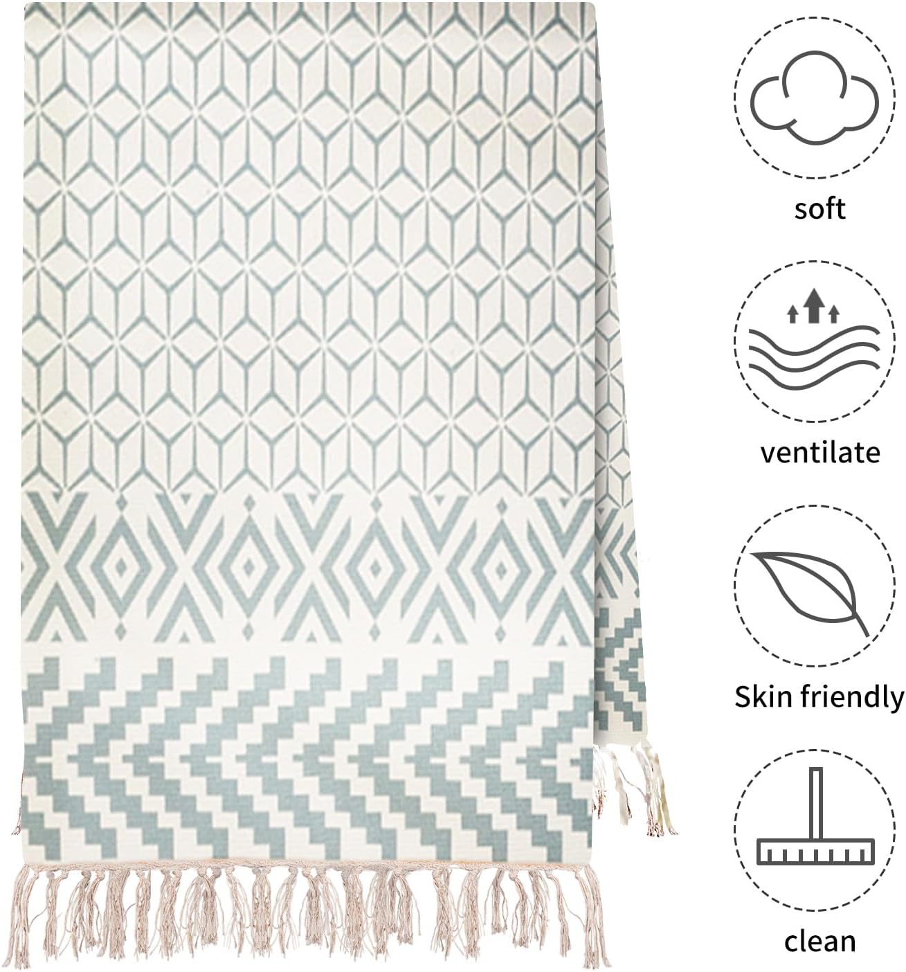 Cifupy Handmade Organic Yoga Mat made with Organic Cotton Yoga Mat - Non Slip Hand-Woven Foldable Yoga Rug Provides Excellent Comfort, Traction & Support for Indoor & Outdoor Use - 24 x 72 Inches