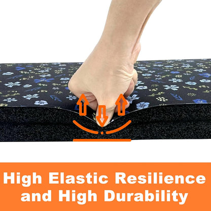 Kneeling Pad, Extra Thick Gardening Kneeling Pad for Women, Large Foam Bathtub Kneeling Pad for Bathing Baby, Waterproof Knee Pads Garden Workout Supplies, Grey