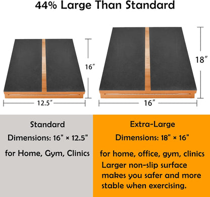 MUCITAGF Professional Slant Board, Adjustable Incline Board and Calf Stretcher, Slant Board for Calf Stretching, Calf Stretch Board