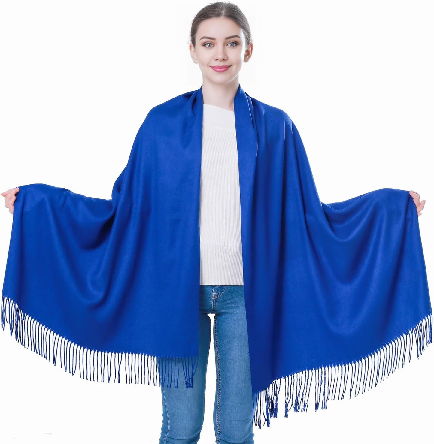 Pashmina Scarf and Shawl - Soft Women Pashminas Wrap for Wedding Evening Party dresses