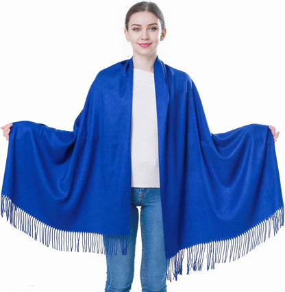 Pashmina Scarf and Shawl - Soft Women Pashminas Wrap for Wedding Evening Party dresses