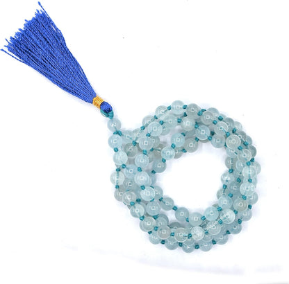 Amazing Gemstone 108 Beads Handmade Mala (Knotted, Rudraksha) - Colors A