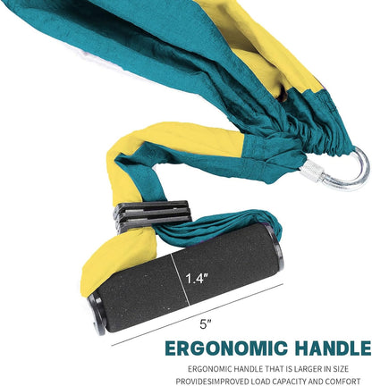 Aerial Yoga Swing Sling Strong Yoga Hammock Kit Set Trapeze Inversion Equipment Include 2 Extensions Straps