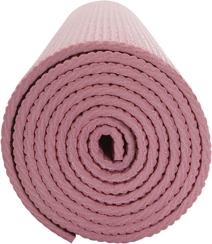 Everyday Yoga Deluxe Mat, Spacious 72"x24" Non-Slip Yoga Mat for Comfortable Home Workouts, 3-5mm Extra Thick