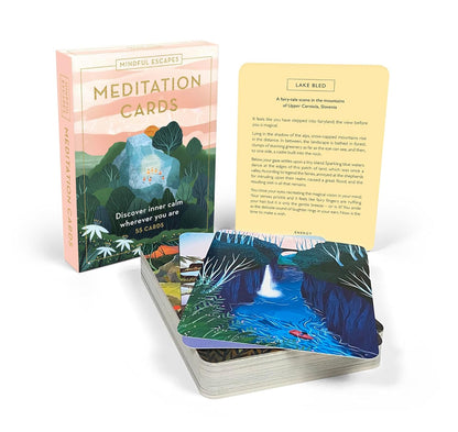 Mindful Escapes Meditation Cards: Discover inner calm wherever you are - 55 cards (Inspired Traveller's Guides)