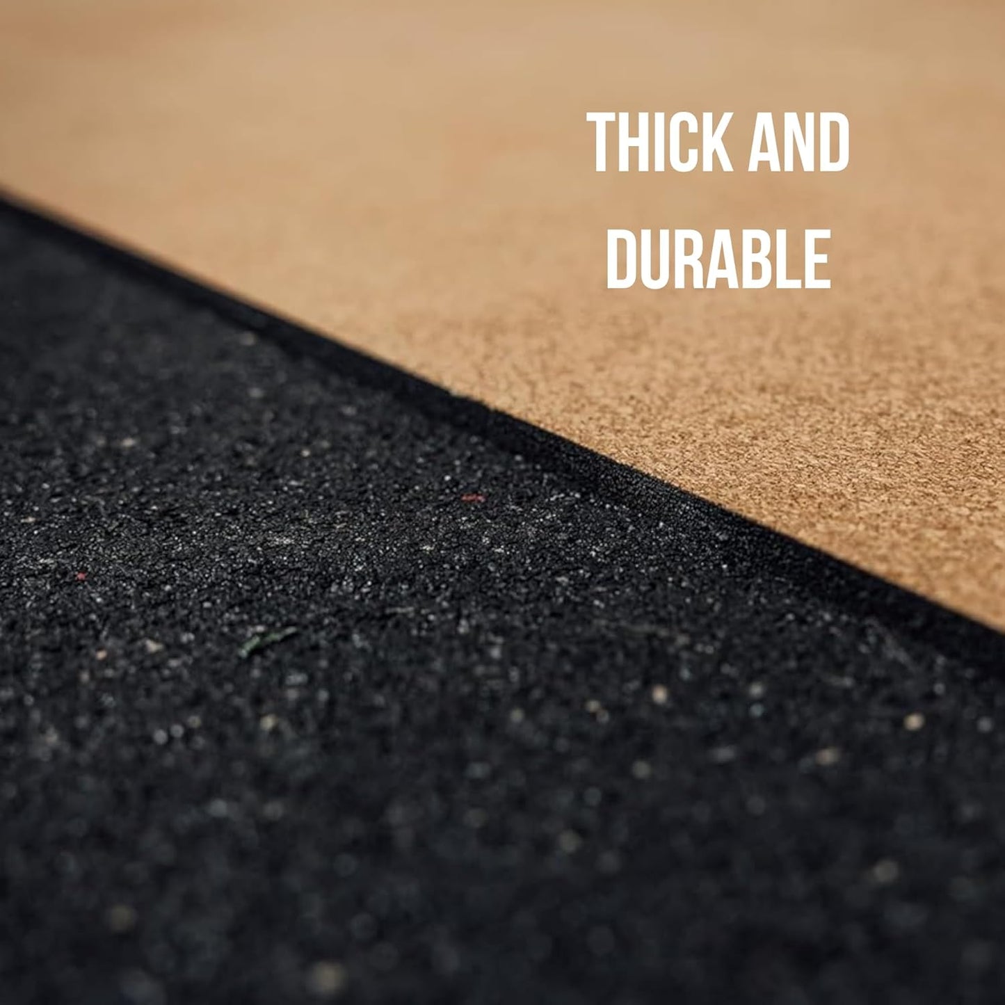 REP Fitness Premium Yoga Mat, Cork or Polyurethane, EcoFriendly, Non-Slip, 5mm or 6mm Thick, Travel, Hot Yoga & Home Fitness Mat, Optional Carry Strap, Organic, Natural, Latex-Free Materials