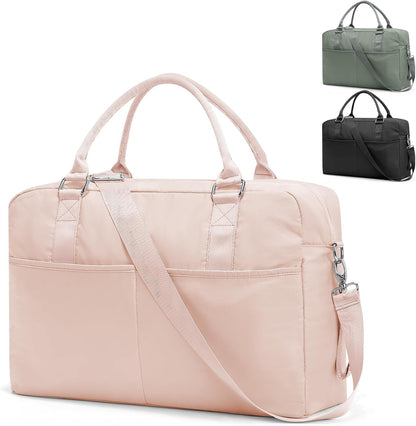 Gym Bag Womens Mens with Shoes Compartment and Wet Pocket Travel Duffel Bag for Women for Plane Sport Gym Tote Bags Swimming Yoga Waterproof Weekend Overnight Carry on Bag Hospital Holdalls - Colors B