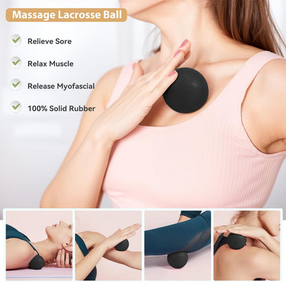 HASHMUST Pilates Ring Kit 12 PCS for Women, Home Workout Equipment with Magic Circle, Mini Exercise Ball, Resistance Bands, Massage Lacrosse, Yoga Strap, Full-Body Fitness Set for Toning & Gift