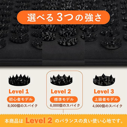 ShaktiMat Acupressure Mat for Relaxation, Massage Muscles, Aid Sleep & Unlock Inner Tension, Similar to Acupuncture, No Needles Required