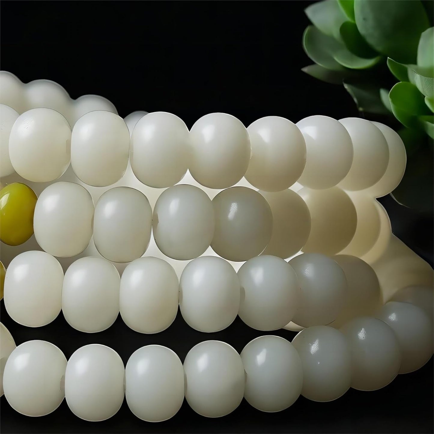 Mala Bead Strand Bracelet, 108 Buddhist Prayer Beads Yoga Meditation Green Malachite Beads Necklace Women man