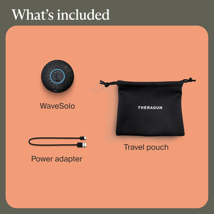 TheraGun Therabody WaveRoller - High Density Foam Roller for Body and Large Muscles. Bluetooth Enabled with 5 Customizable Vibration Frequencies in Therabody App