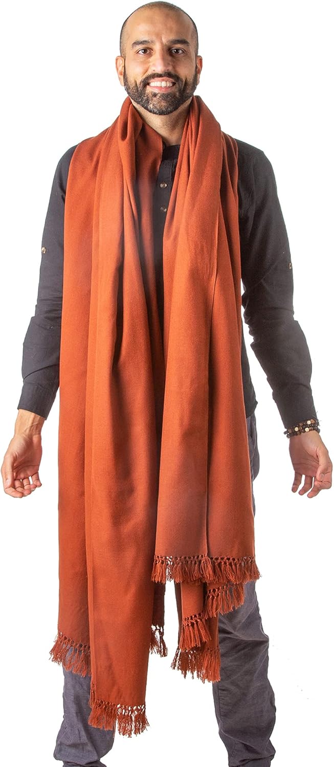 Meditation Shawl or Meditation Blanket, Shawl/Wrap, Oversize Scarf/Stole. Large. Unisex.