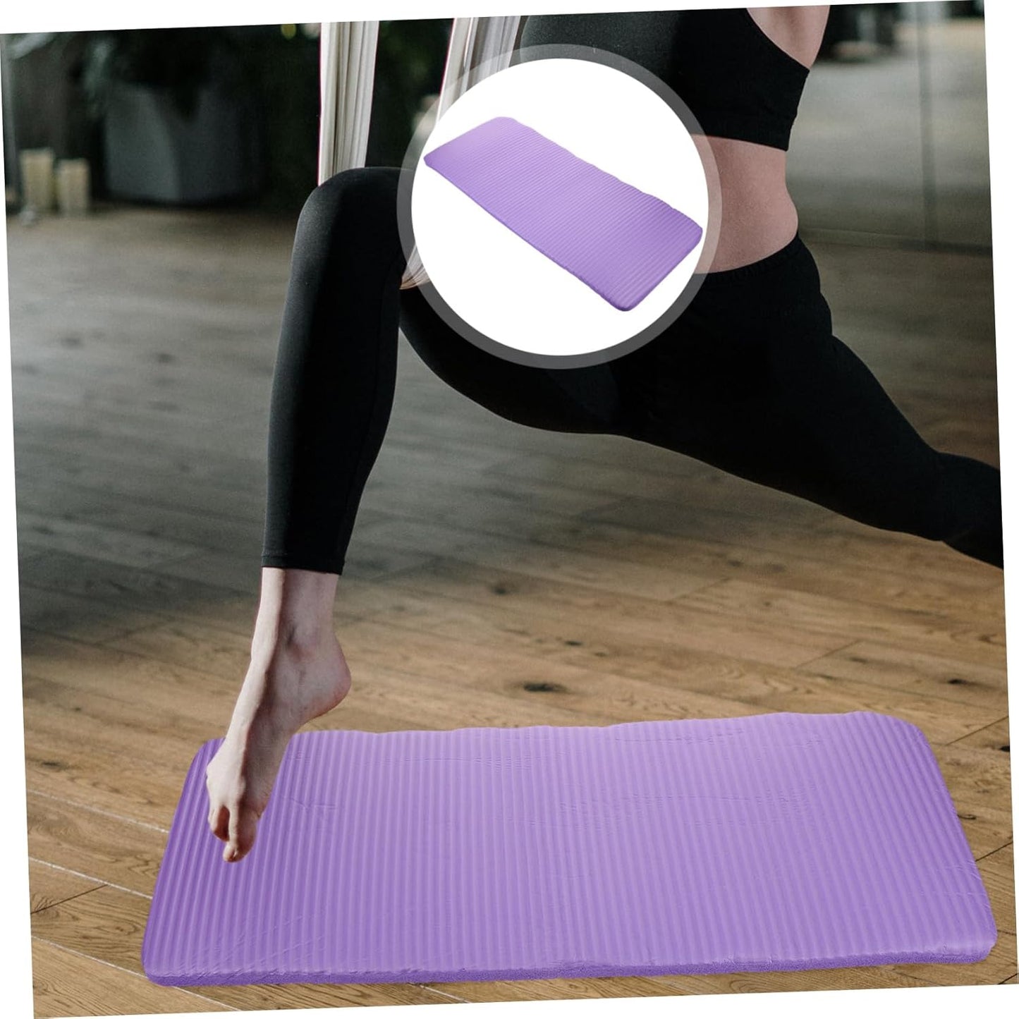 Yoga Accessories Yoga Pad Non-slip Knee Cushion Elbow Pad for Exercise Ultra Thick Mat 60x25x1.5cm 1pc