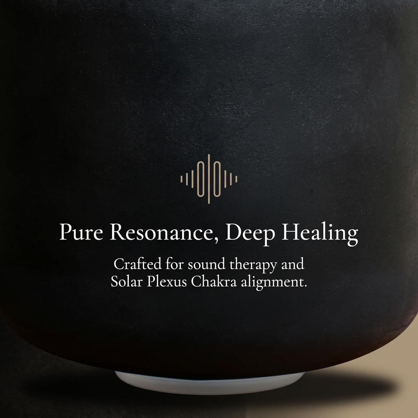ALIOTH 7" B Note Crystal Singing Bowl Crown Chakra with Suede Mallet for Meditation, Yoga, Chakra Healing & Sound Therapy
