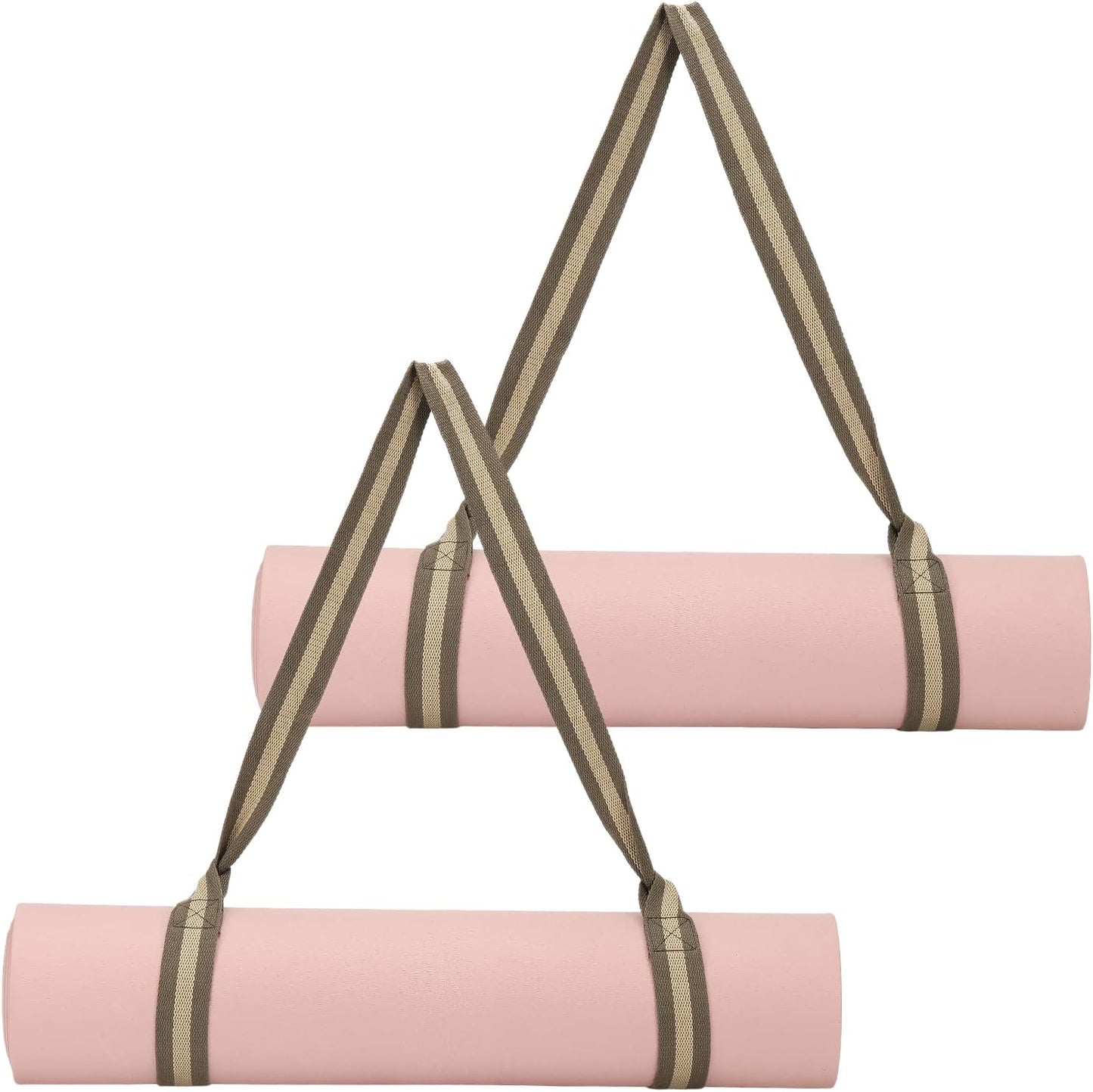 Yoga Mat Straps for Carrying, Adjustable Exercise Mat Sling Holder Multi Purpose Mats Carrier