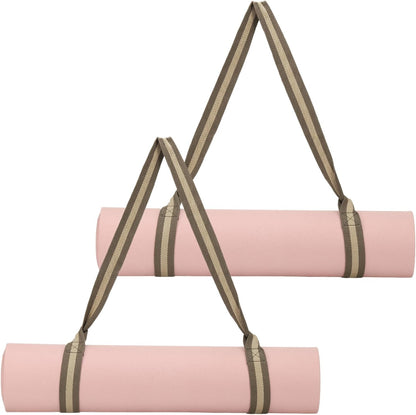 Yoga Mat Straps for Carrying, Adjustable Exercise Mat Sling Holder Multi Purpose Mats Carrier