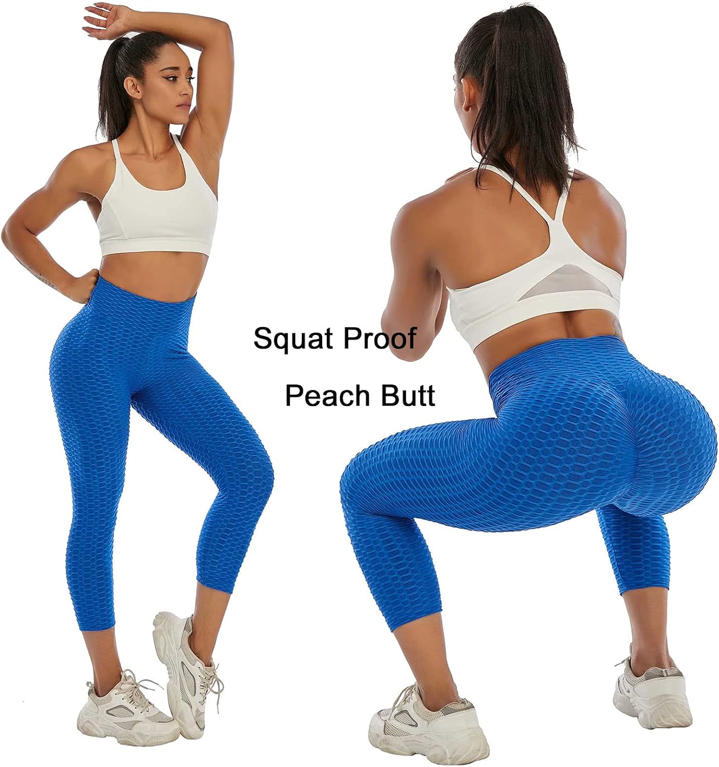 JGS1996 Butt Lifting Leggings for Women Tummy Control Workout Yoga Pants High Waisted Scrunch Booty Gym Tights
