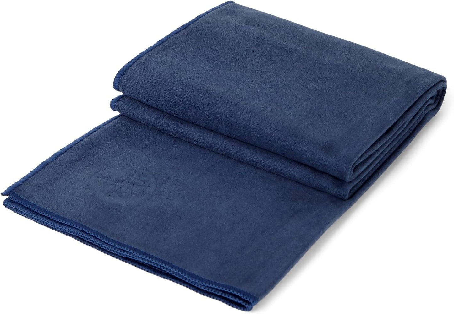 Manduka eQua Hot Yoga Mat Towel - 71" | Rapid Moisture Activated Grip | Ultra Soft Microfiber | Quick Dry | Lightweight, Travel Friendly Mat Layer | 71 x 24 inches | Thunder