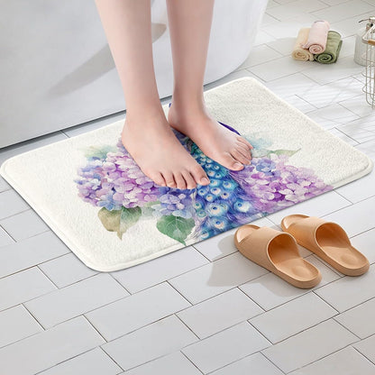 Erosebridal Yoga Bathroom Rugs Gradient Bath Mat,Meditation 20"X 32" Doormats Floor Mats for Kids Boys Girls Teens Lotus Art Non Slip Bath Rug