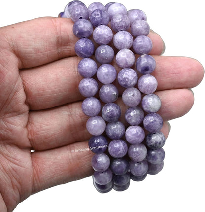Amazing Gemstone 108 Beads Handmade Mala (Knotted, Rudraksha) - Colors B