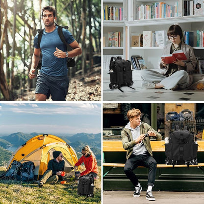 EKE Gym Yoga Tennis Backpack Sport Gift Versatile for Travel Commuting Swim Skateboard Badminton Casual Waterproof Women Men