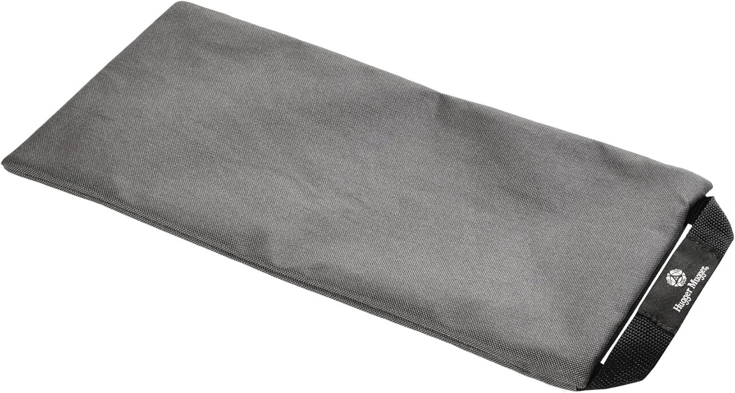 Hugger Mugger Unfilled 10lb Yoga Sandbag - Adds Weight to Your Poses, Zipper Cover, Sturdy Handle, Durable Material, Not Filled with Sand