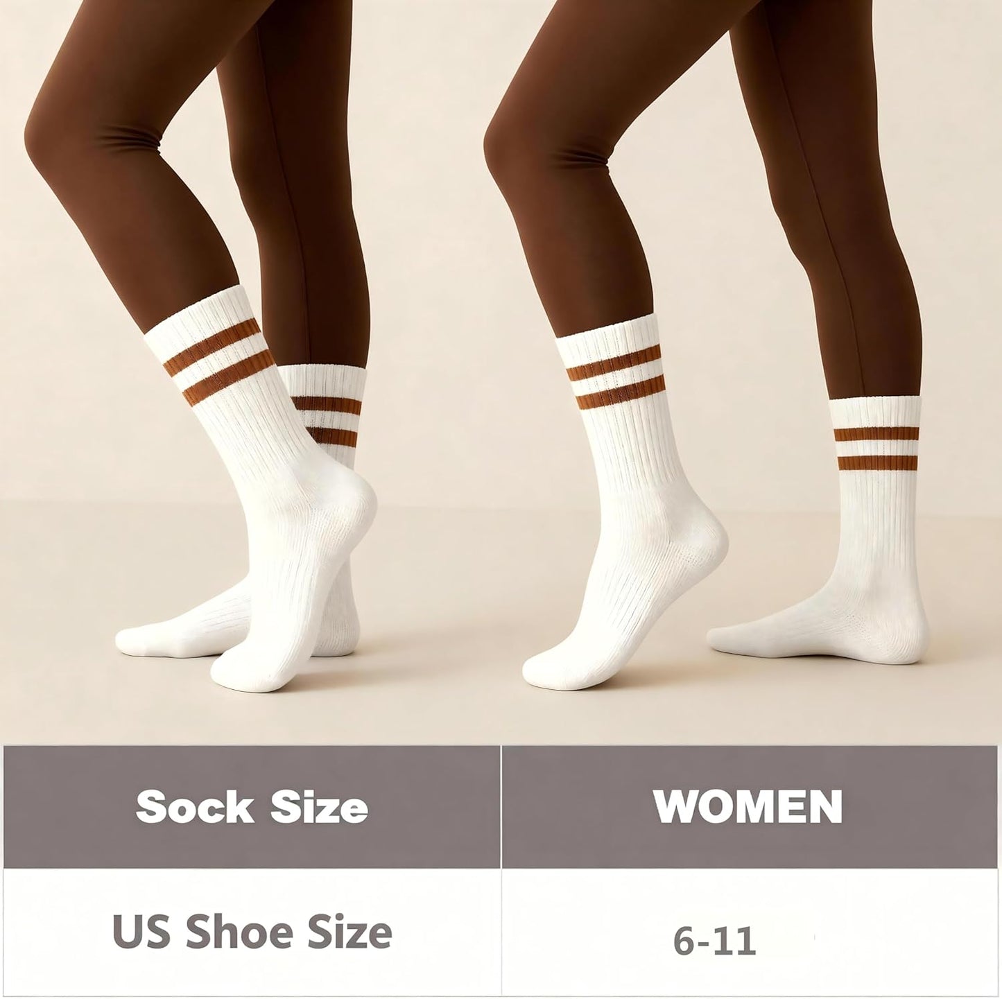 Pilates Grip Socks for Women – Non-Slip Grippy Yoga & Barre Socks, Cushioned Cozy Socks for Studio, Home & Gifts