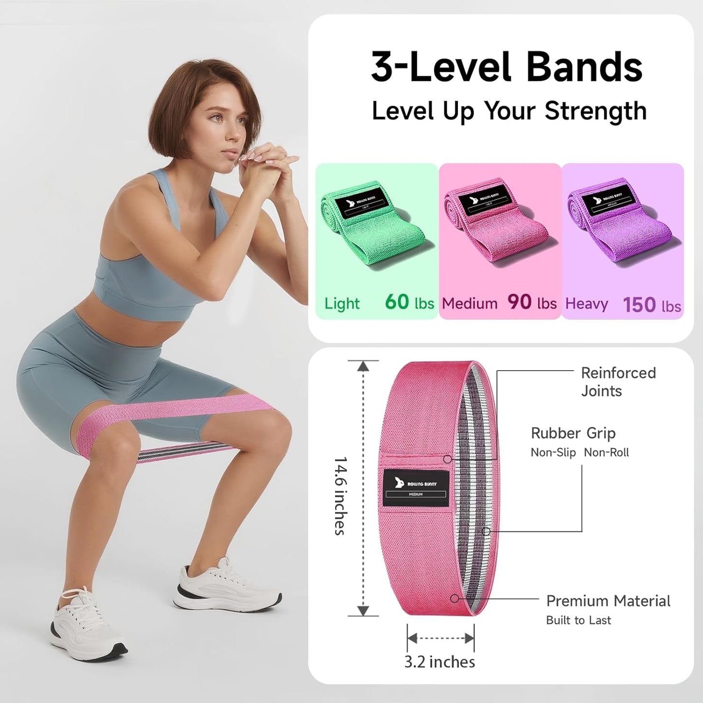 Yoga Mat Towel 72"x25" (2 Pack Pink) & Home Pilates Kit