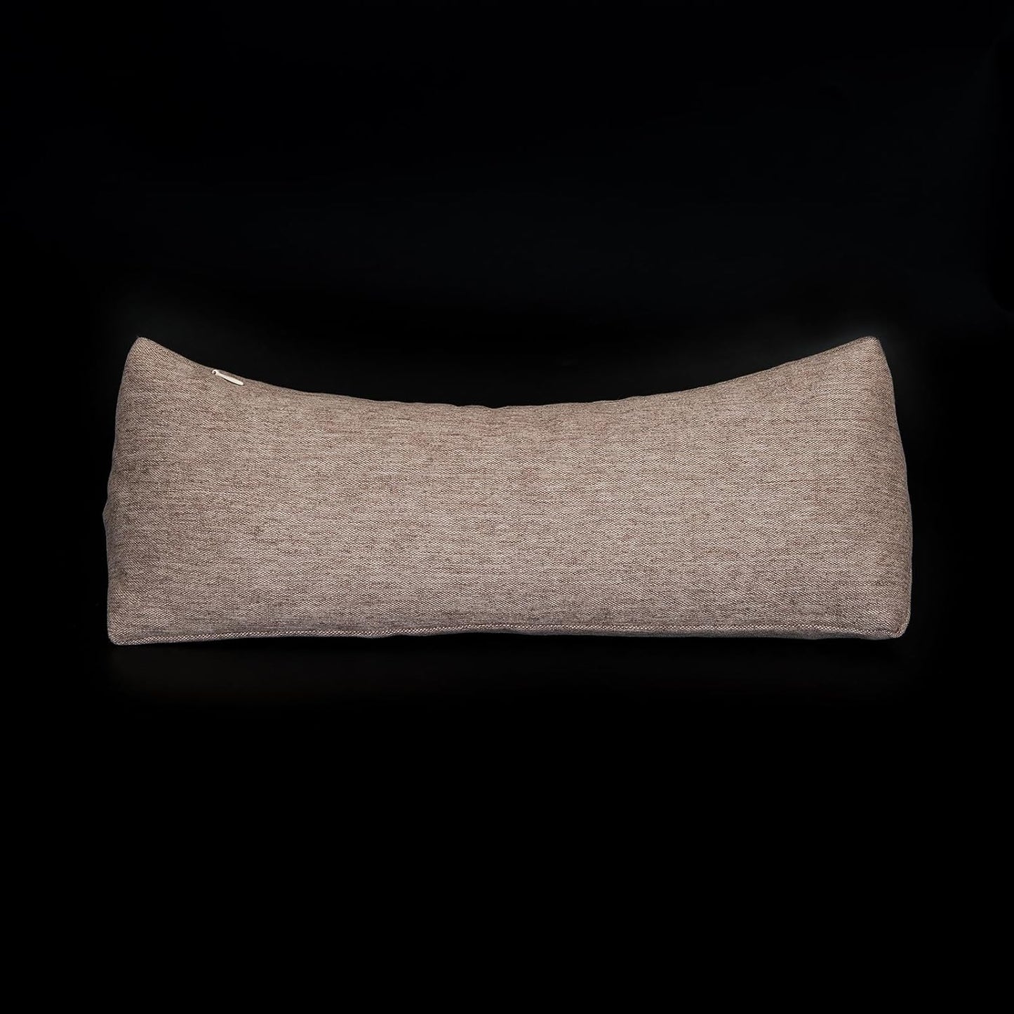 Buckwheat Neck Support Pillow Cervical Neck Cylinder Bolster Pillow,Buckwheat Hulls Adjustable Roll Pillow,Neck Pain Relief for Back and Side Sleepers Round Pillows for Lunch Break Orange, 6*15 inch