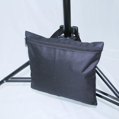 Sandbags 4 Packs with 4 PE Bags, Heavy Duty Sand Bags, Sand Bags for Weight with Zipper and Buckle Straps for Support Light Stand, More 2/4/6/8/10/12 Packs Sand Bag to Choose.