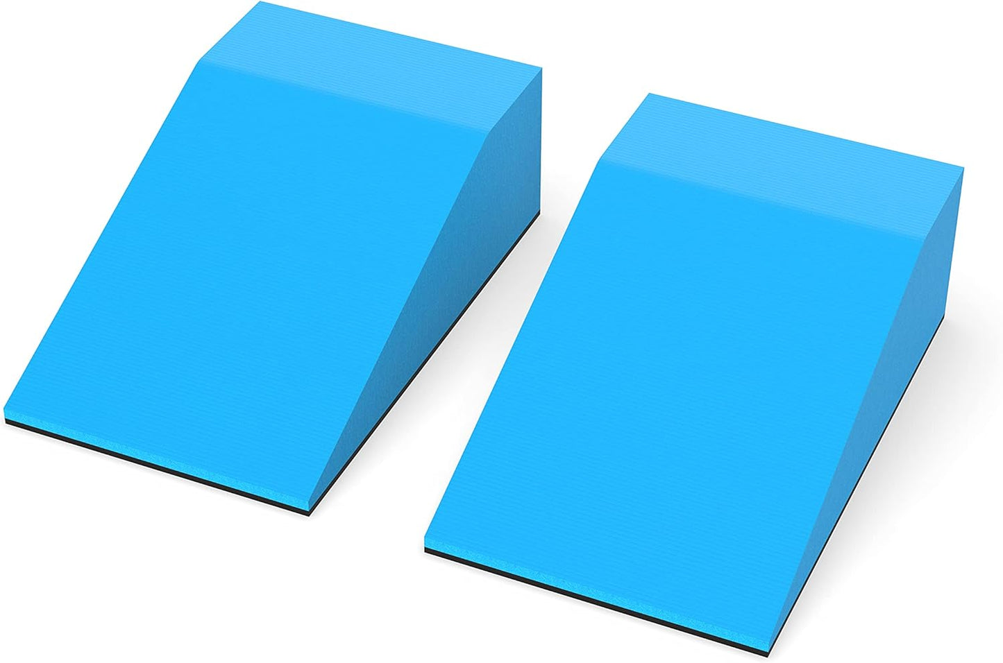 Lumia Wellness Yoga Foam Wedge Blocks, Pelvic Sacral Block, Non-Slip Bottom, Calf Raise, Squat Block, Wrist Support, Pilates