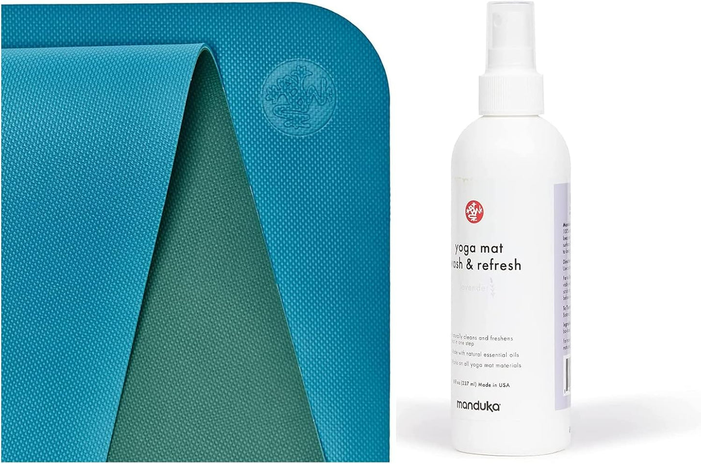 Manduka Begin Yoga Mat 68" - 5mm Cushioning | Comfortable, Lightweight & Reversible with Alignment Stripe | Budget-Friendly | 68 x 24 inches