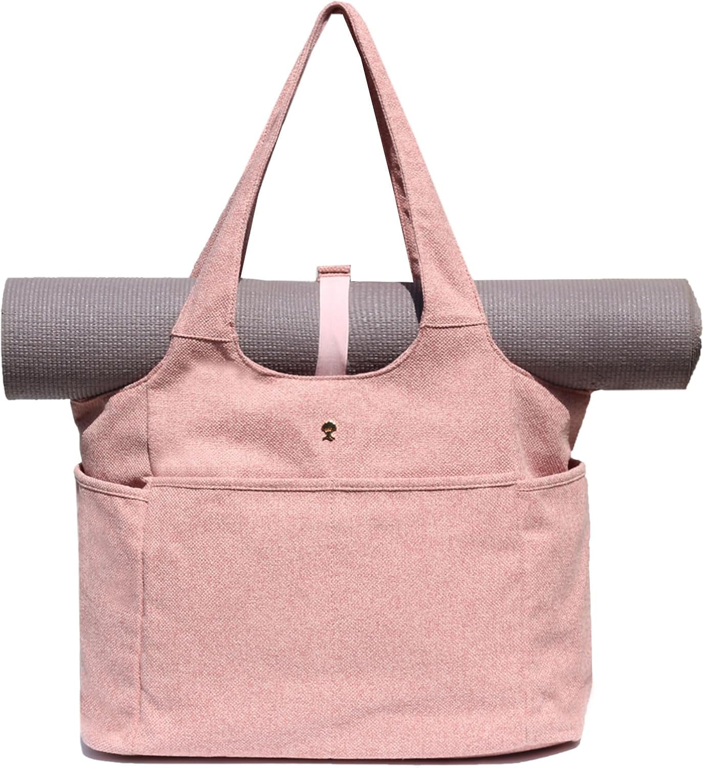 ESVAN Yoga Tote Bag Mat bag Women Shoulder Bags Carryall Tote for Travel Office Workout Gym Nurse Beach